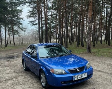 Синий Мазда Протеж, объемом двигателя 2 л и пробегом 220 тыс. км за 2300 $, фото 1 на Automoto.ua