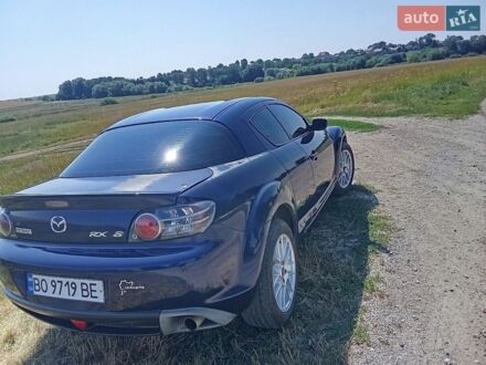 Синий Мазда РХ-8, объемом двигателя 3 л и пробегом 141 тыс. км за 6700 $, фото 1 на Automoto.ua