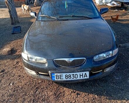 Черный Мазда Кседос 6, объемом двигателя 2 л и пробегом 170 тыс. км за 2500 $, фото 1 на Automoto.ua