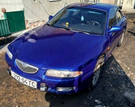 Синій Мазда Кседос 6, об'ємом двигуна 2 л та пробігом 280 тис. км за 2000 $, фото 4 на Automoto.ua