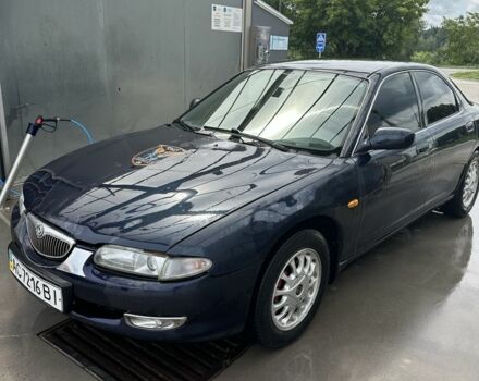 Синій Мазда Кседос 6, об'ємом двигуна 2 л та пробігом 380 тис. км за 1500 $, фото 10 на Automoto.ua