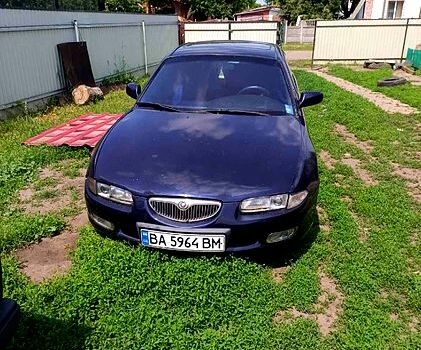 Синий Мазда Кседос 6, объемом двигателя 2 л и пробегом 231 тыс. км за 1500 $, фото 2 на Automoto.ua