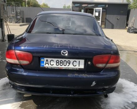 Синий Мазда Кседос 6, объемом двигателя 1.6 л и пробегом 500 тыс. км за 950 $, фото 3 на Automoto.ua