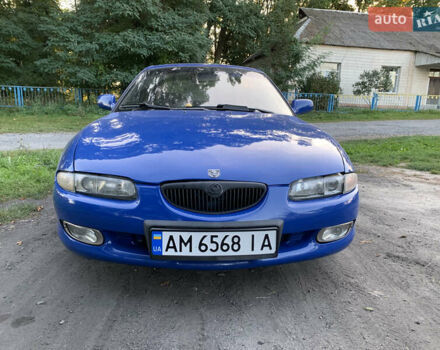 Синий Мазда Кседос 6, объемом двигателя 2 л и пробегом 400 тыс. км за 2100 $, фото 1 на Automoto.ua