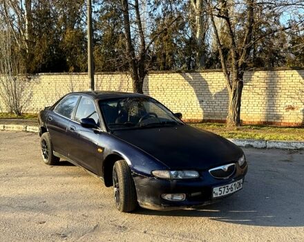 Синий Мазда Кседос 6, объемом двигателя 2 л и пробегом 520 тыс. км за 900 $, фото 1 на Automoto.ua