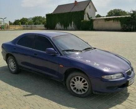 Синий Мазда Кседос 6, объемом двигателя 2 л и пробегом 307 тыс. км за 2950 $, фото 1 на Automoto.ua