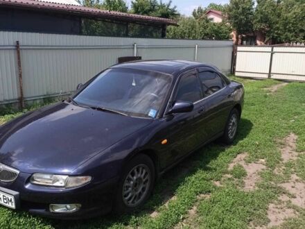 Мазда Кседос 6 1997 у Згуровке на Automoto.ua Синій Мазда Кседос 6, об'ємом двигуна 2 л та пробігом 240 тис. км за 2000 $, фото 1 на Automoto.ua