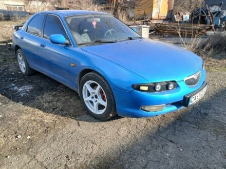 Синій Мазда Кседос 6, об'ємом двигуна 2 л та пробігом 336 тис. км за 1986 $, фото 1 на Automoto.ua