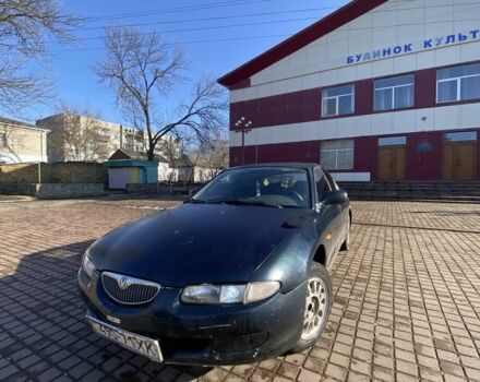 Синий Мазда Кседос 6, объемом двигателя 1.6 л и пробегом 300 тыс. км за 1150 $, фото 1 на Automoto.ua