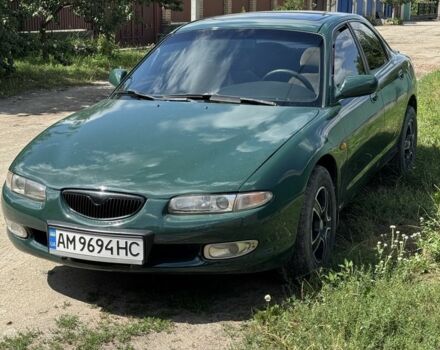 Зелений Мазда Кседос 6, об'ємом двигуна 2 л та пробігом 490 тис. км за 2000 $, фото 1 на Automoto.ua