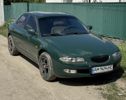 Зелений Мазда Кседос 6, об'ємом двигуна 2 л та пробігом 490 тис. км за 2000 $, фото 1 на Automoto.ua