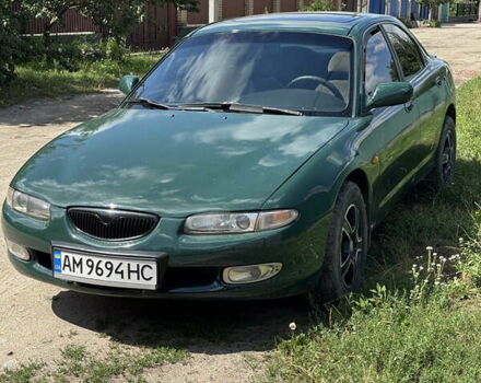 Зелений Мазда Кседос 6, об'ємом двигуна 2 л та пробігом 494 тис. км за 3000 $, фото 1 на Automoto.ua