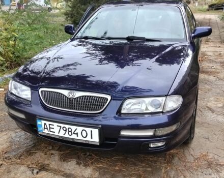 Синий Мазда Кседос 9, объемом двигателя 2.3 л и пробегом 355 тыс. км за 3001 $, фото 1 на Automoto.ua