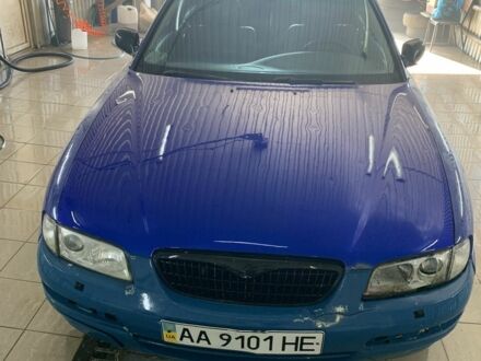 Синий Мазда Кседос 9, объемом двигателя 0 л и пробегом 200 тыс. км за 800 $, фото 1 на Automoto.ua