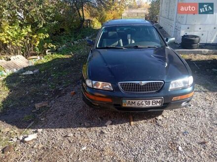 Зеленый Мазда Кседос 9, объемом двигателя 2.5 л и пробегом 436 тыс. км за 2300 $, фото 1 на Automoto.ua