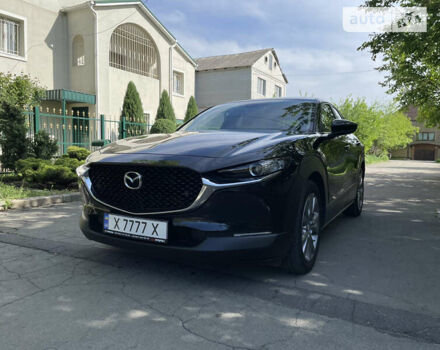 Черный Мазда CX-30, объемом двигателя 2 л и пробегом 37 тыс. км за 24999 $, фото 2 на Automoto.ua