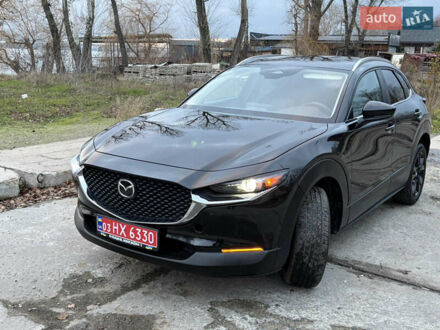 Черный Мазда CX-30, объемом двигателя 2.49 л и пробегом 39 тыс. км за 19999 $, фото 1 на Automoto.ua
