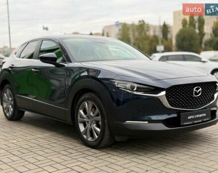 Синий Мазда CX-30, объемом двигателя 2 л и пробегом 46 тыс. км за 25000 $, фото 3 на Automoto.ua