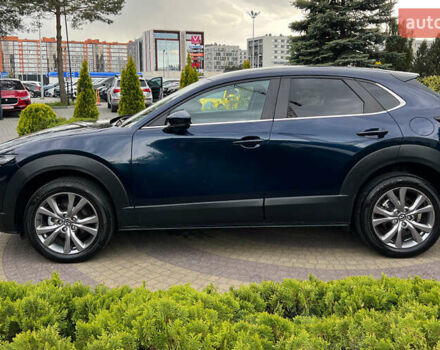 Синий Мазда CX-30, объемом двигателя 2.5 л и пробегом 74 тыс. км за 20499 $, фото 3 на Automoto.ua