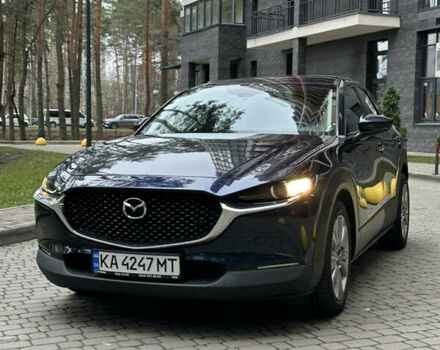 Синий Мазда CX-30, объемом двигателя 2 л и пробегом 63 тыс. км за 18950 $, фото 3 на Automoto.ua