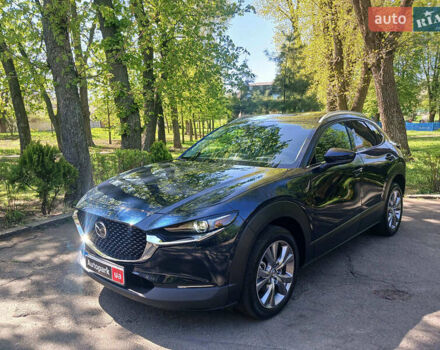 Синий Мазда CX-30, объемом двигателя 2.5 л и пробегом 55 тыс. км за 20790 $, фото 1 на Automoto.ua