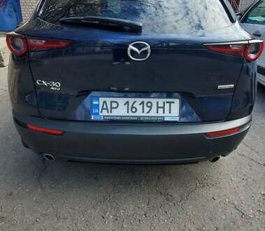 Синий Мазда CX-30, объемом двигателя 2 л и пробегом 43 тыс. км за 26000 $, фото 1 на Automoto.ua