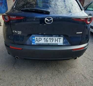 Синий Мазда CX-30, объемом двигателя 2 л и пробегом 43 тыс. км за 26000 $, фото 1 на Automoto.ua
