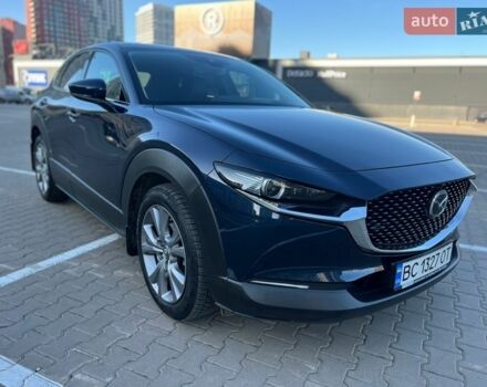 Синий Мазда CX-30, объемом двигателя 2 л и пробегом 45 тыс. км за 25900 $, фото 1 на Automoto.ua