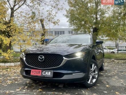 Синий Мазда CX-30, объемом двигателя 2.5 л и пробегом 38 тыс. км за 20900 $, фото 1 на Automoto.ua