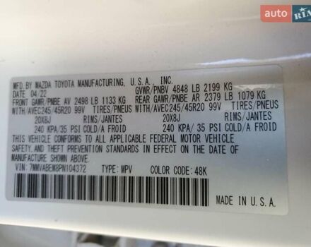 Белый Мазда CX-50, объемом двигателя 2.49 л и пробегом 65 тыс. км за 9200 $, фото 12 на Automoto.ua
