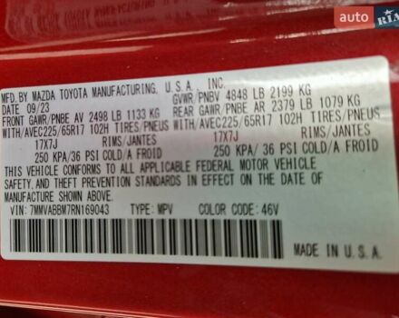 Красный Мазда CX-50, объемом двигателя 2.5 л и пробегом 32 тыс. км за 24999 $, фото 35 на Automoto.ua