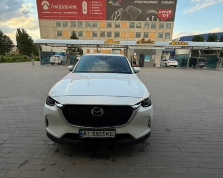 Белый Мазда CX-60, объемом двигателя 2.49 л и пробегом 25 тыс. км за 43500 $, фото 1 на Automoto.ua