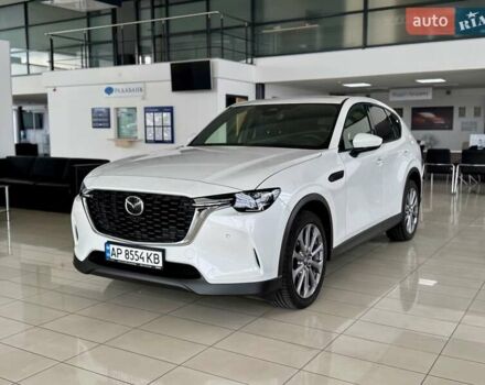 Белый Мазда CX-60, объемом двигателя 2.49 л и пробегом 10 тыс. км за 43500 $, фото 1 на Automoto.ua