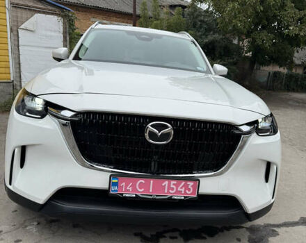 Мазда CX-90 2024 в Тульчине на Automoto.ua Белый Мазда CX-90, объемом двигателя 3.28 л и пробегом 9 тыс. км за 44500 $, фото 5 на Automoto.ua