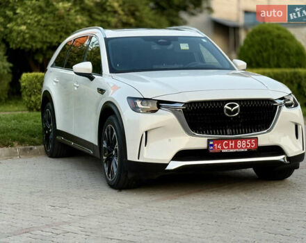 Белый Мазда CX-90, объемом двигателя 2.49 л и пробегом 17 тыс. км за 39850 $, фото 5 на Automoto.ua