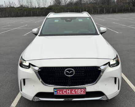 Белый Мазда CX-90, объемом двигателя 3.28 л и пробегом 10 тыс. км за 43000 $, фото 1 на Automoto.ua