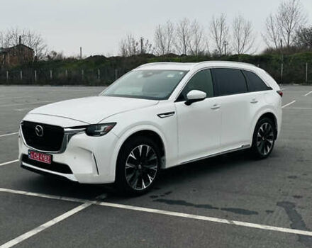 Белый Мазда CX-90, объемом двигателя 3.28 л и пробегом 10 тыс. км за 43000 $, фото 4 на Automoto.ua
