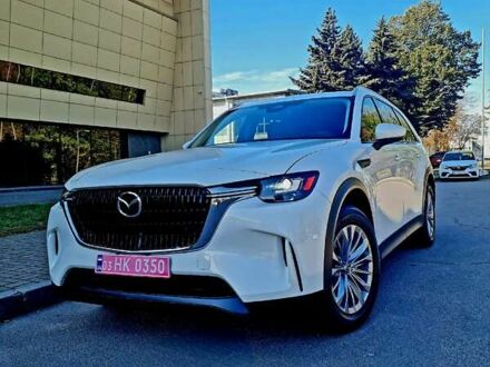 Белый Мазда CX-90, объемом двигателя 3.28 л и пробегом 27 тыс. км за 33900 $, фото 1 на Automoto.ua