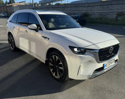 Белый Мазда CX-90, объемом двигателя 3.28 л и пробегом 13 тыс. км за 42500 $, фото 1 на Automoto.ua