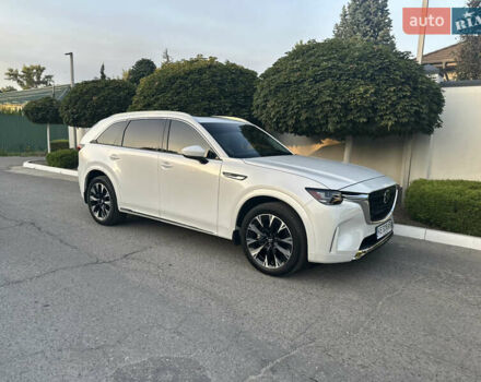 Білий Мазда CX-90, об'ємом двигуна 3.28 л та пробігом 14 тис. км за 38900 $, фото 1 на Automoto.ua