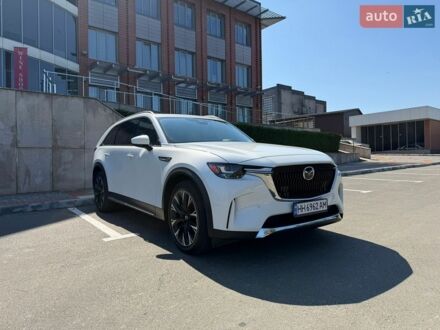 Білий Мазда CX-90, об'ємом двигуна 2.49 л та пробігом 34 тис. км за 35900 $, фото 1 на Automoto.ua