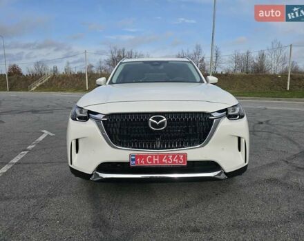 Белый Мазда CX-90, объемом двигателя 3.3 л и пробегом 10 тыс. км за 39800 $, фото 1 на Automoto.ua