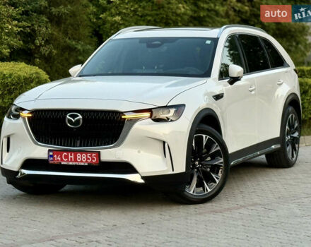 Мазда CX-90 2024 в Львове на Automoto.ua Белый Мазда CX-90, объемом двигателя 2.49 л и пробегом 17 тыс. км за 39850 $, фото 1 на Automoto.ua