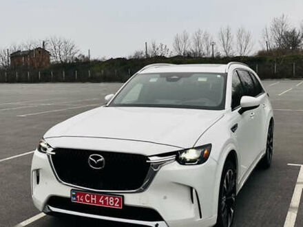 Белый Мазда CX-90, объемом двигателя 3.28 л и пробегом 10 тыс. км за 43000 $, фото 1 на Automoto.ua