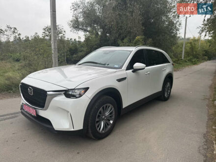 Белый Мазда CX-90, объемом двигателя 3.28 л и пробегом 9 тыс. км за 42650 $, фото 1 на Automoto.ua