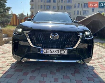 Черный Мазда CX-90, объемом двигателя 2.49 л и пробегом 4 тыс. км за 46000 $, фото 1 на Automoto.ua