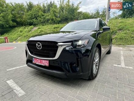 Мазда CX-90 2024 у Львові на Automoto.ua Чорний Мазда CX-90, об'ємом двигуна 3.3 л та пробігом 19 тис. км за 34800 $, фото 1 на Automoto.ua