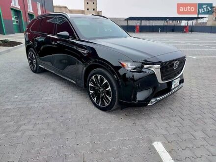 Черный Мазда CX-90, объемом двигателя 3.28 л и пробегом 27 тыс. км за 35150 $, фото 1 на Automoto.ua