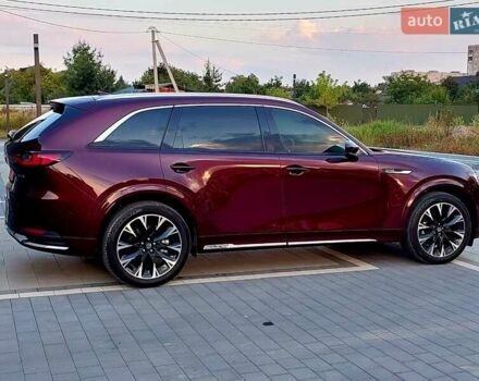 Мазда CX-90 2023 в Ковель на Automoto.ua Красный Мазда CX-90, объемом двигателя 3.28 л и пробегом 25 тыс. км за 40500 $, фото 5 на Automoto.ua