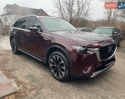 Красный Мазда CX-90, объемом двигателя 2.49 л и пробегом 6 тыс. км за 52500 $, фото 1 на Automoto.ua